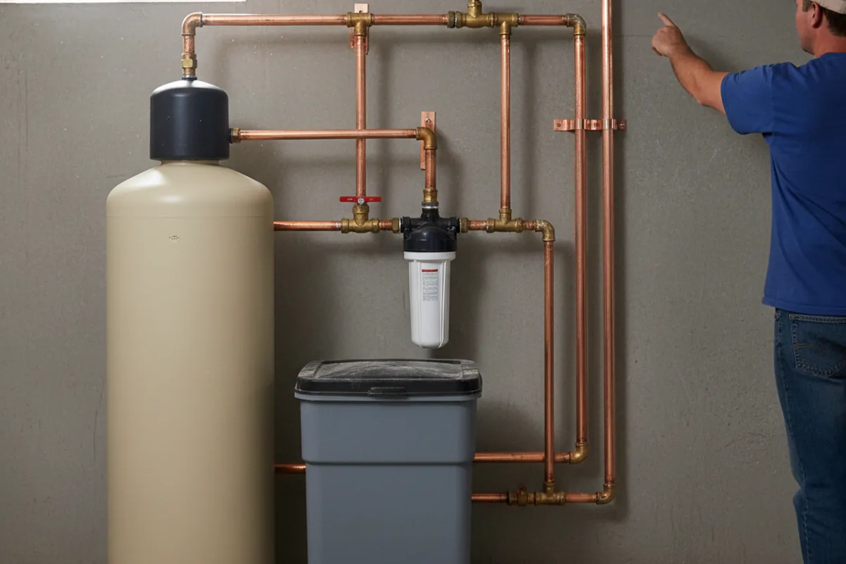 Whole-house water treatment system installed in Ridge